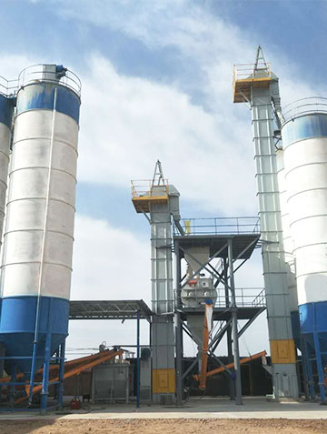 Tongding Dry Mortar Mixing Plant Installation