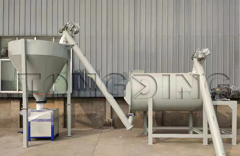 Mini-type Dry Mortar Mixing Production Line