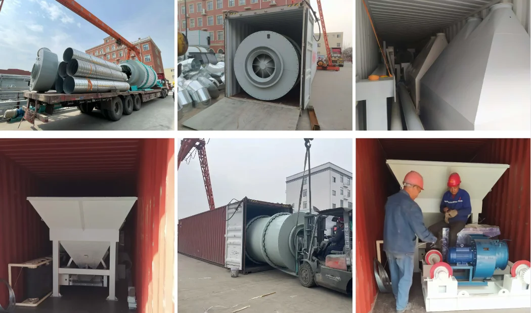 Dry powder mortar production line shipment