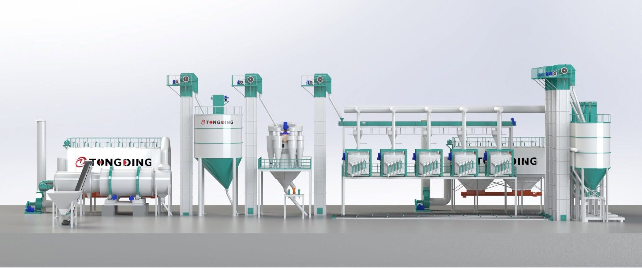 Wall Putty Production Line