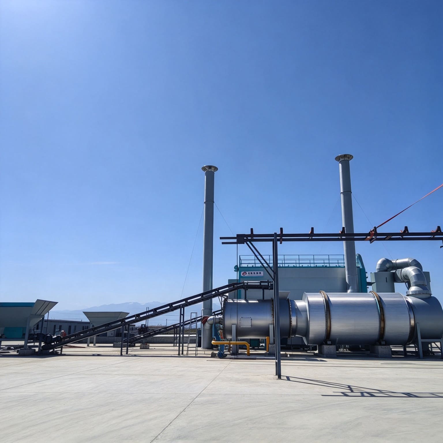 Industrial Salt Rotary Drum Dryer