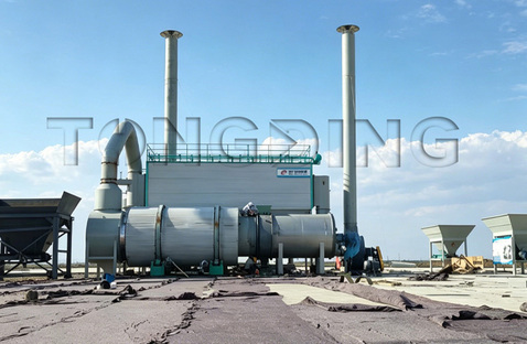 Three Pass Sand Dryer