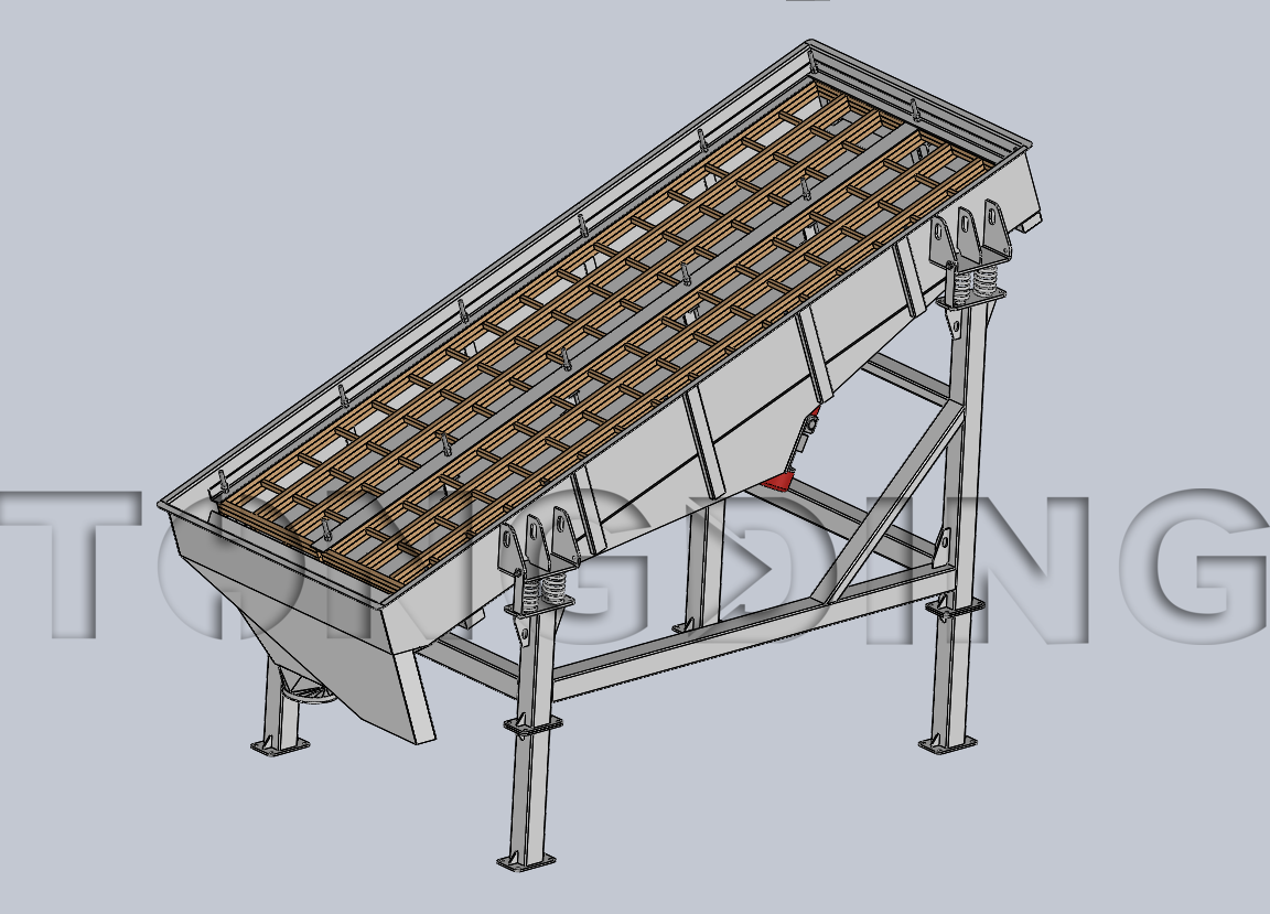 screening machine 3D正面