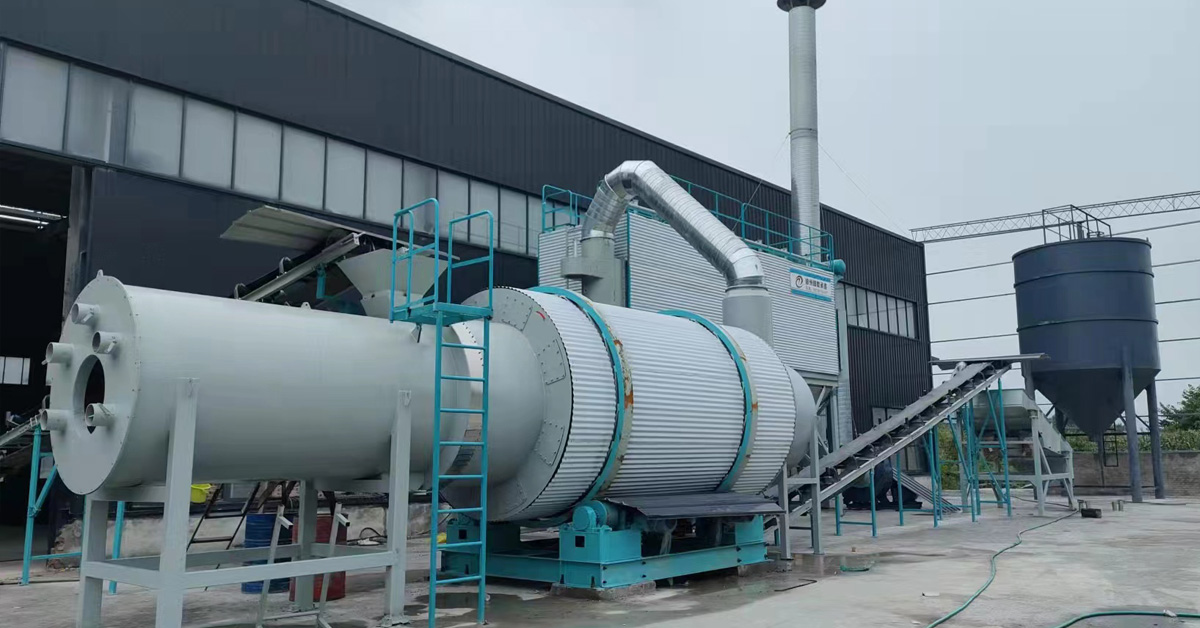 Sand drying machine