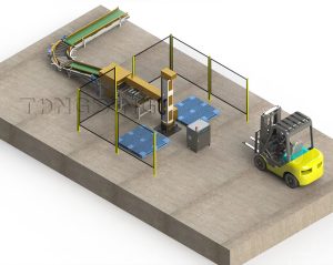 palletizing robot for bags