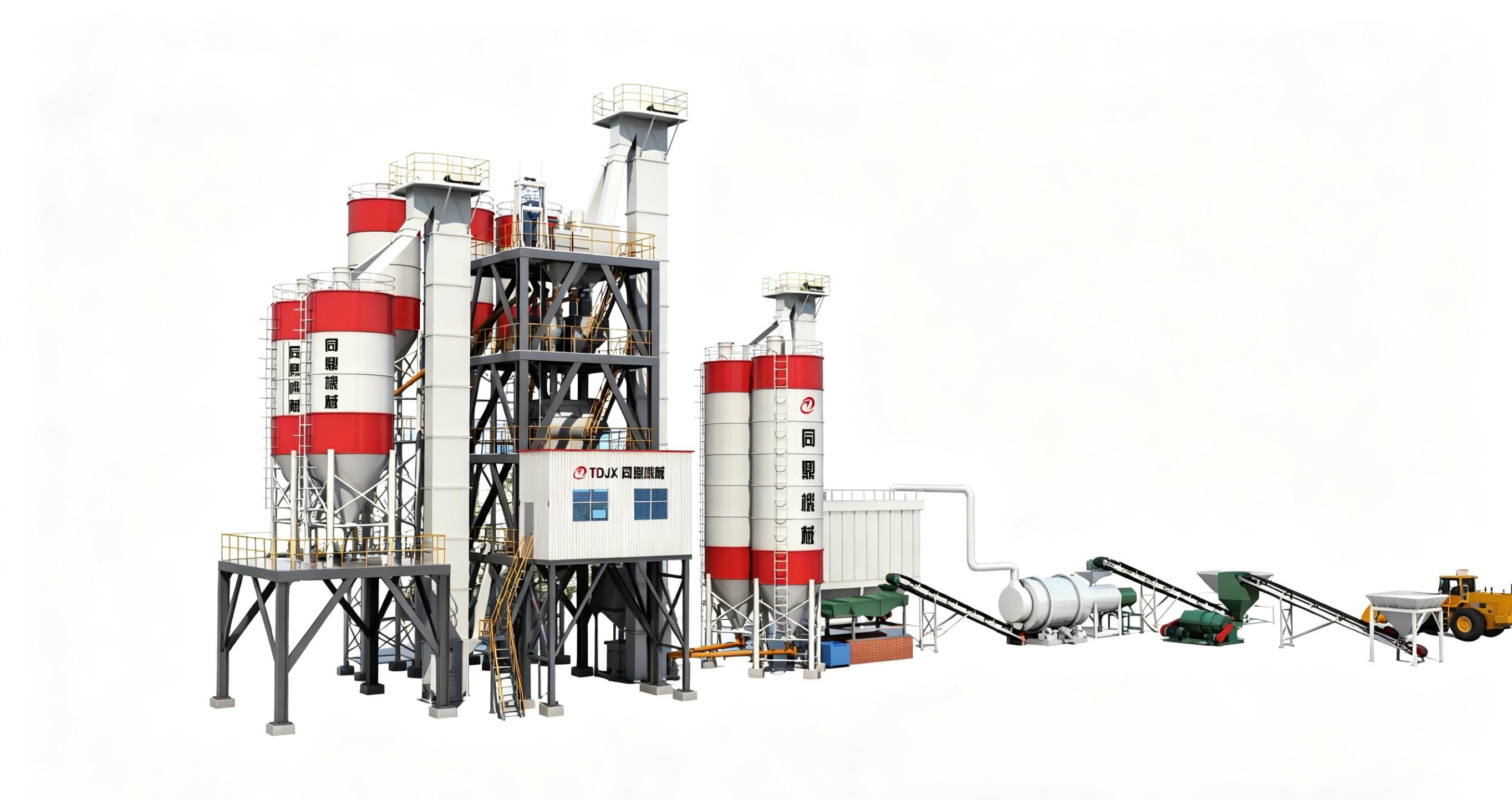 Turnkey Dry Mortar Plant | Complete Dry Mix Mortar Factory