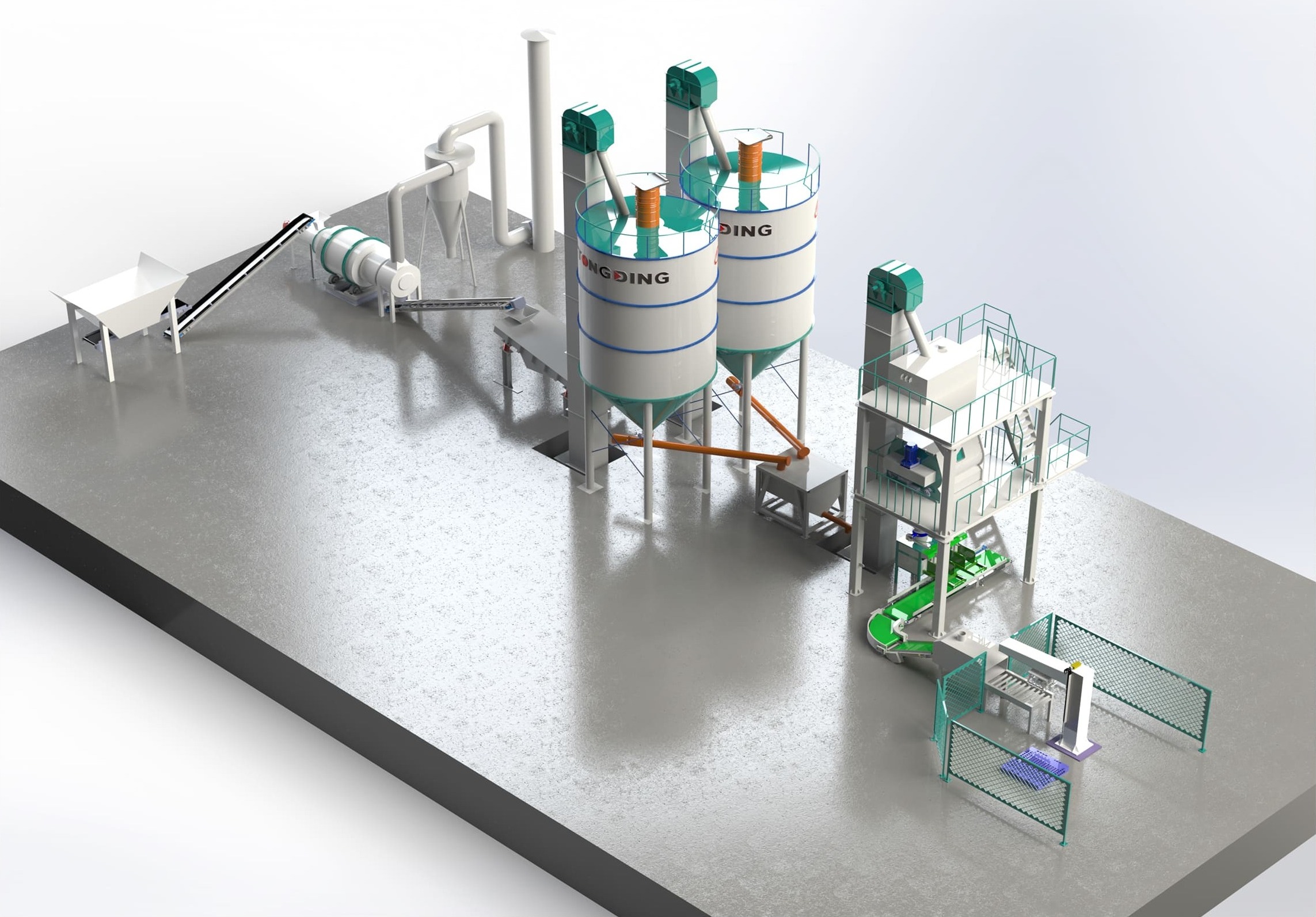 Turnkey Dry Mortar plant