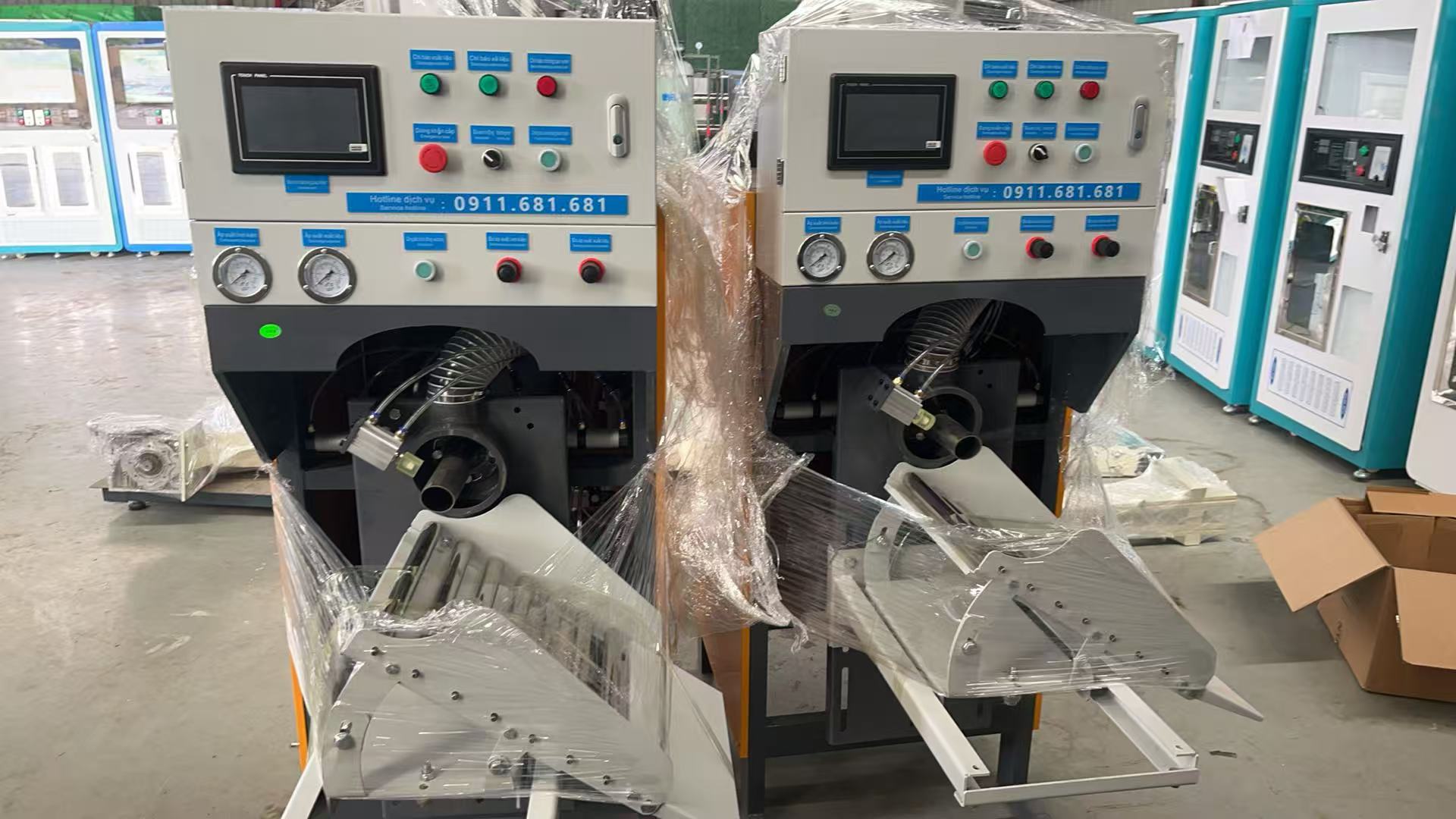 Air flotation packaging machine