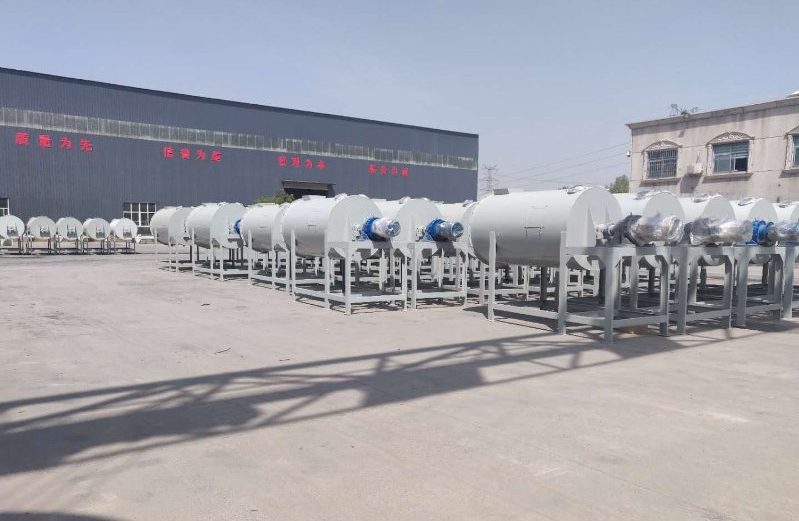 Installation instructions for the simple dry powder mortar production line