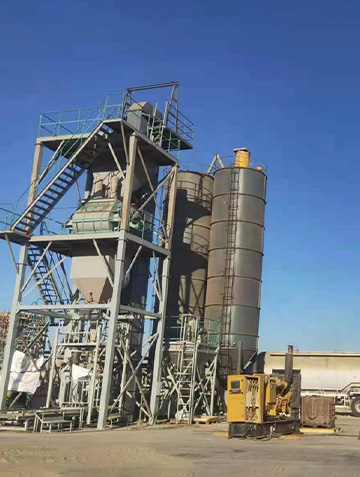 Case studies and 3D renderings of two dry-mix plants in Egypt