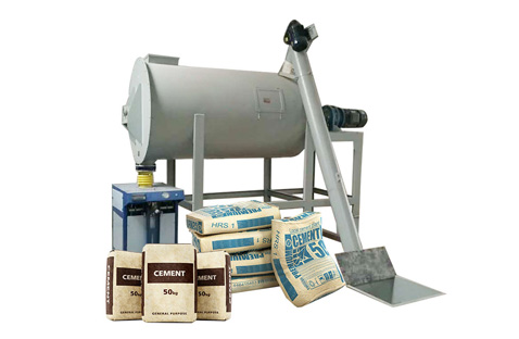 Model 500 Mini Dry Mortar Production Line