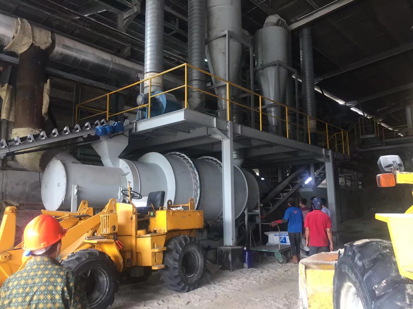 sand drying system
