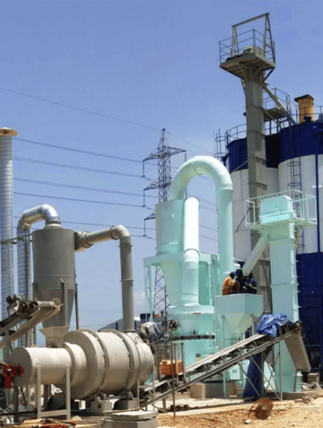 Dominican Republic Dry Mortar Production Line & Sand Dryer Project