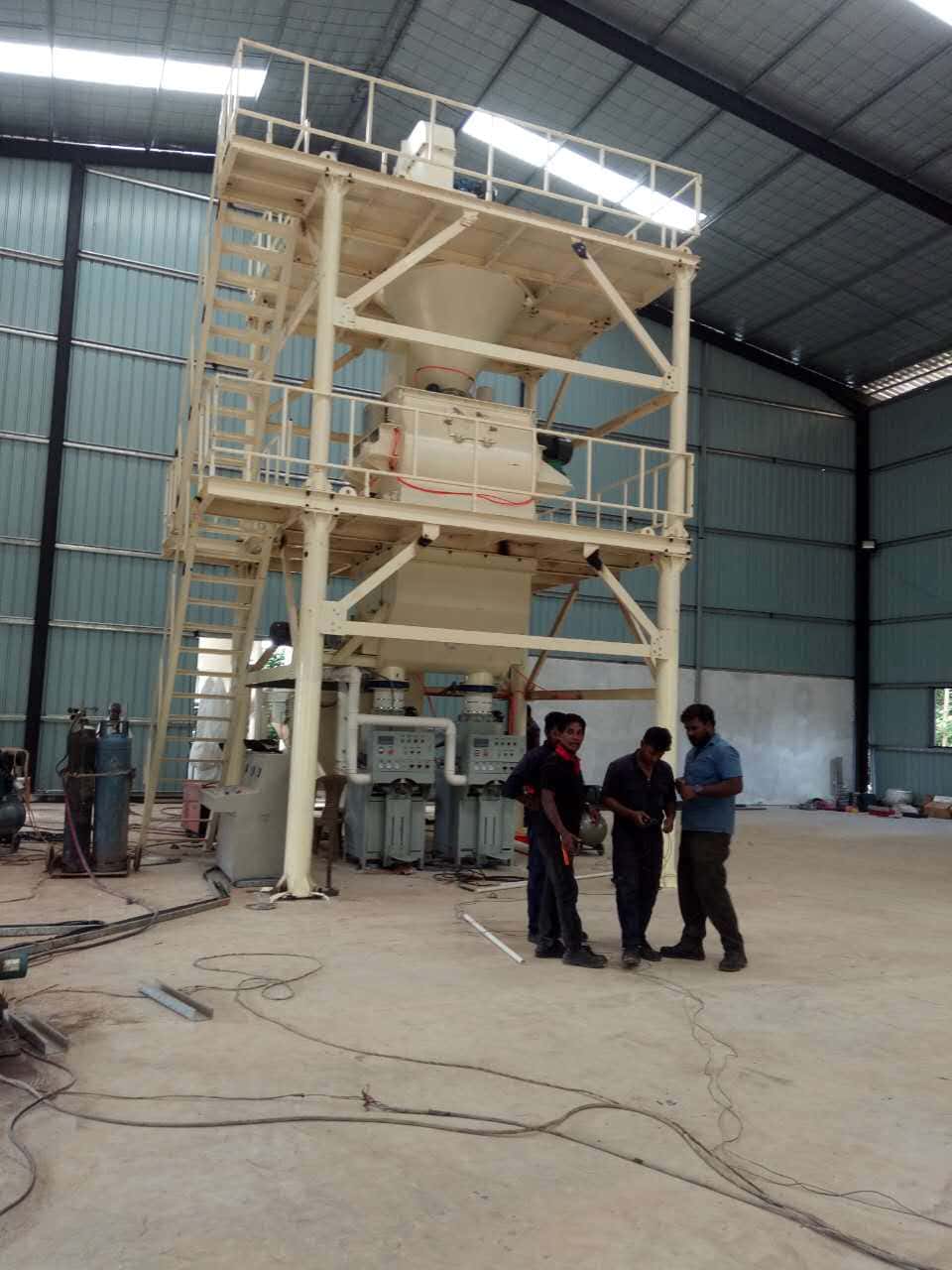 Installation of dry powder lines in Sri Lanka