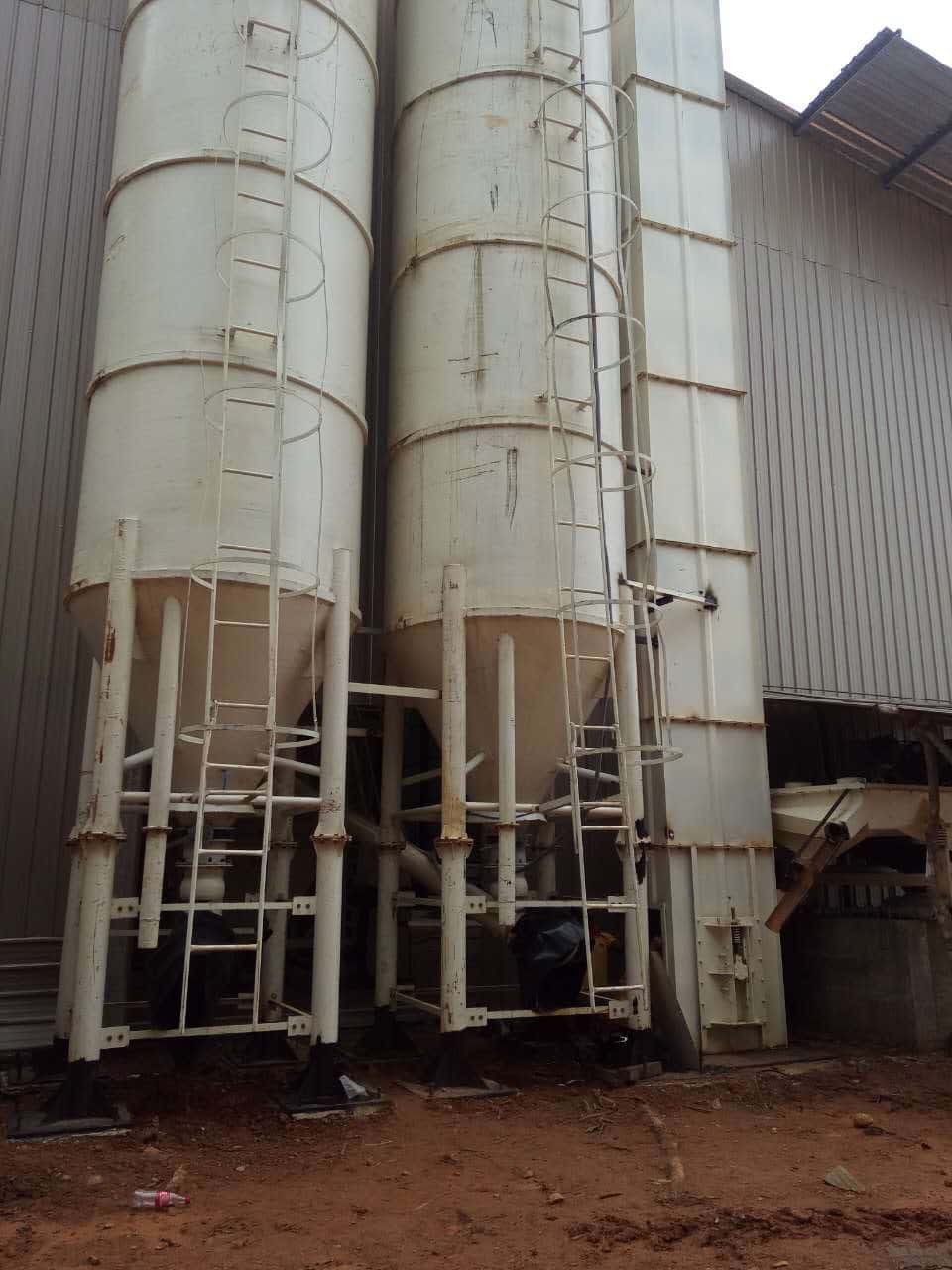 Installation of silos in Sri Lanka