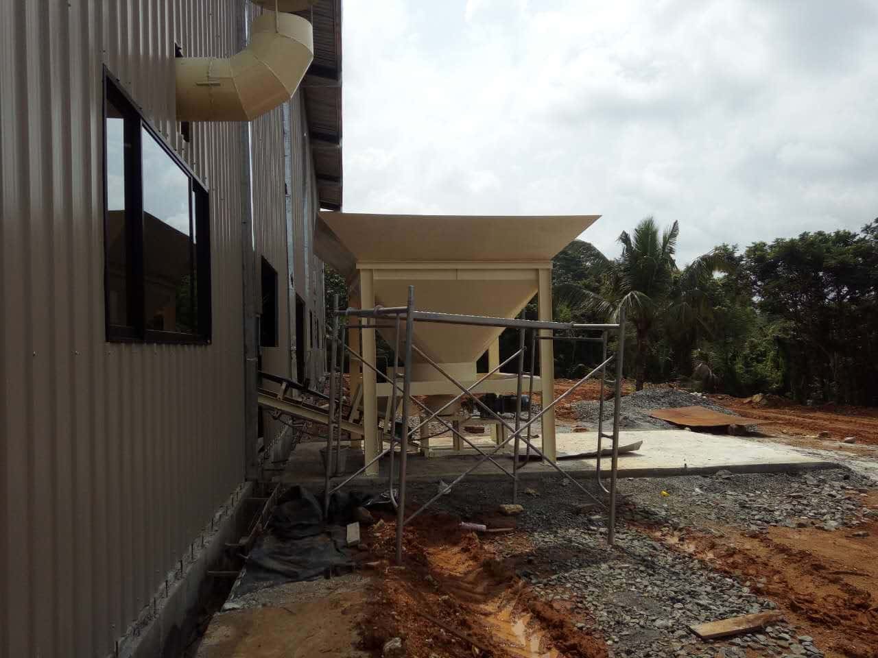 Installation of dry powder lines in Sri Lanka