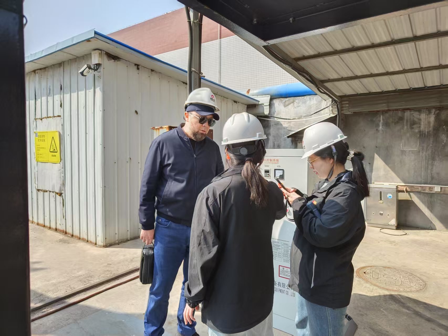 Uzbekistan customer factory visit 