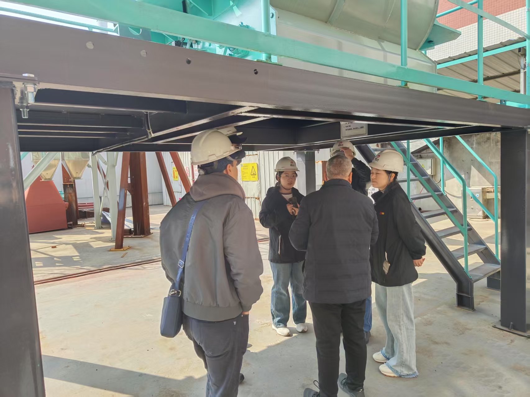 Uzbekistan customer factory visit 