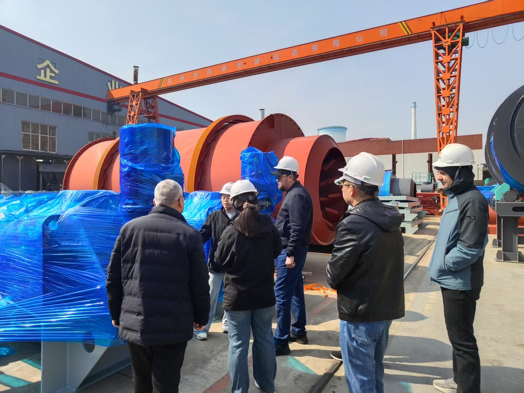 Uzbekistan customer factory visit