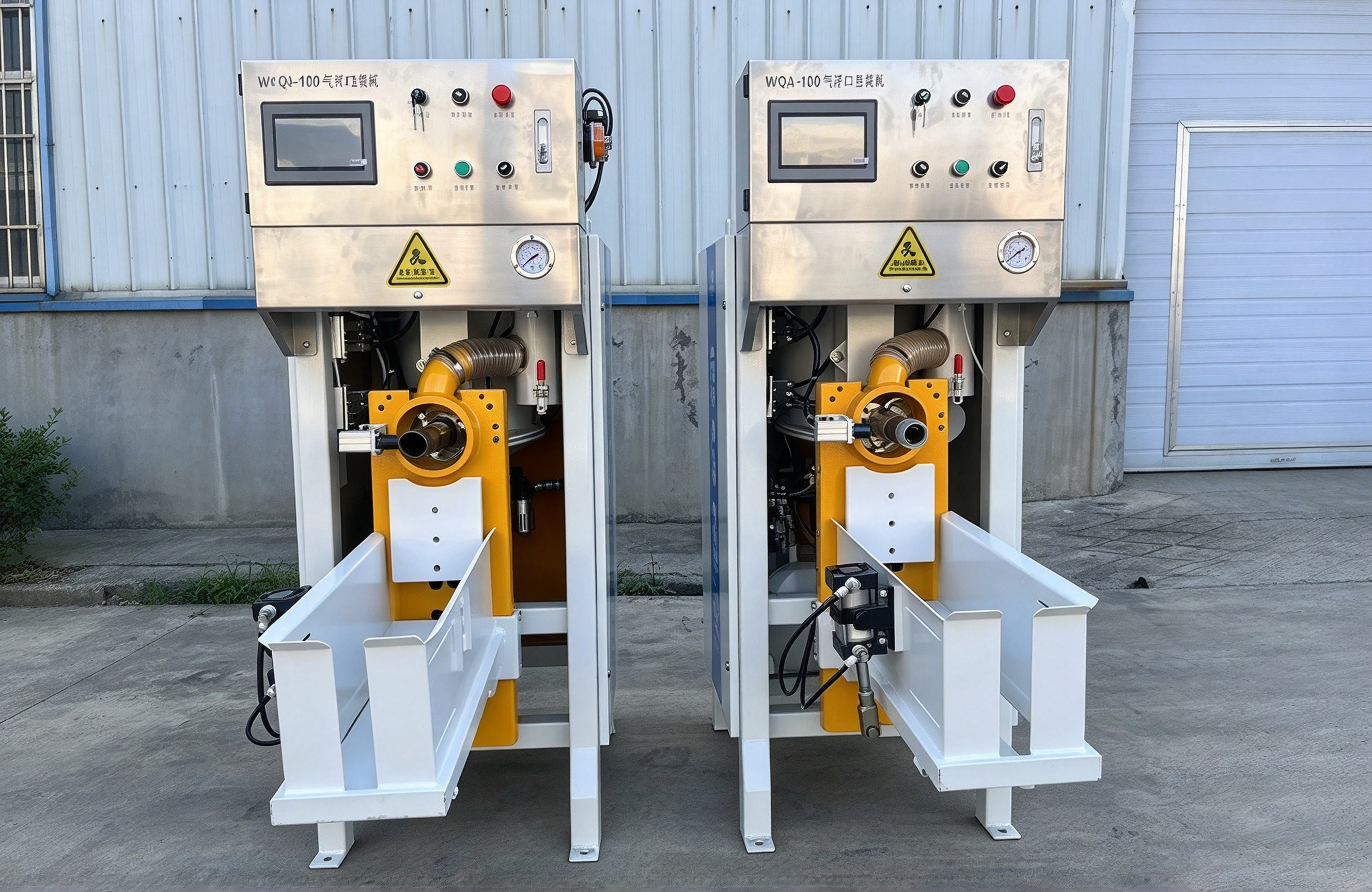Air-float valve mouth packaging machine